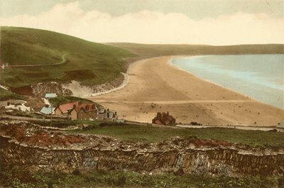 Woolacombe, the Sands from Mortehoe by English Photographer